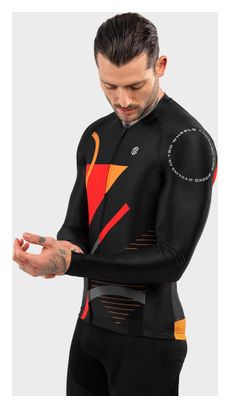 Maillot vélo manches longues homme Cyclisme M2 Arizona Noir