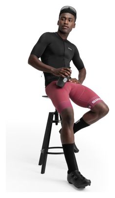 Maillot vélo manches courtes en tissu recyclé homme Cyclisme M6R Zero Noir