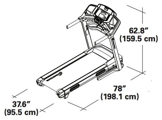 NAUTILUS TAPIS DE COURSE T626