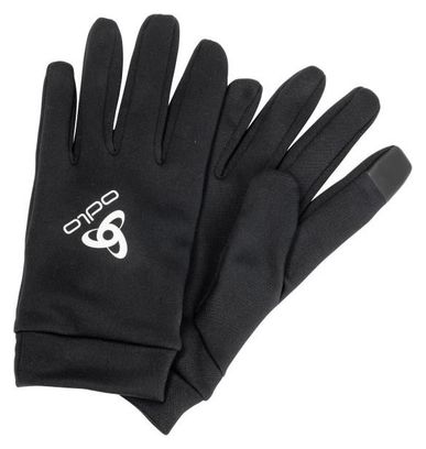 Winter Gloves Odlo Stretchfleece Liner Eco Black Unisex