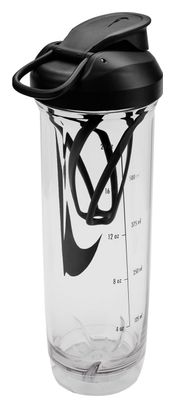 Nike TR Recharge 2.0 700 ml Shaker Transparent/Schwarz