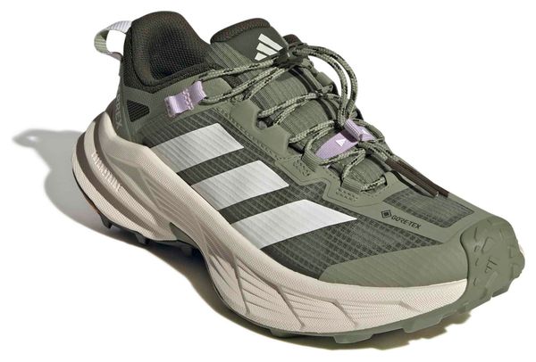 Scarpe da trekking adidas Terrex Freehiker SL GTX verde da donna