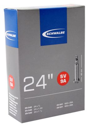 Chambre a air invalide 24 Schwalbe valve presta (20-540 à 28-541) (sv9a)