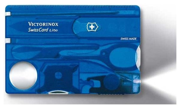 SwissCard Lite Victorinox bleue
