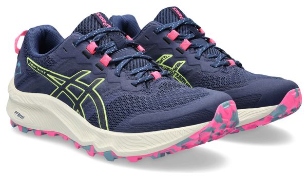 Asics Trailrunning-Schuh Trabuco Terra 2 Blau Rosa Damen