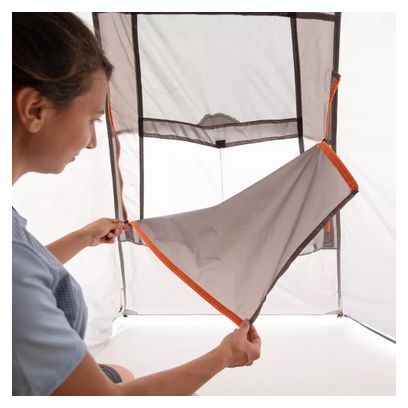 Forclaz Trek 900 Ultraleichtes 3-Personen-Zelt Grau Orange
