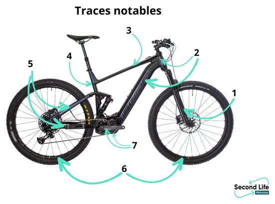 Produit Reconditionné - VTT Tout-Suspendu Sunn Gordon Finest Sram GX/NX Eagle 12V 29'' Noir 2020 L