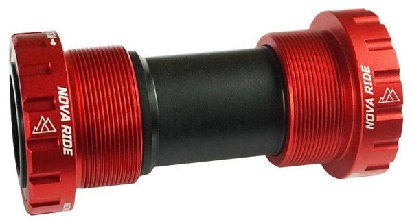 Boitier de pédalier Nova Ride BSA Rouge | Alltricks.fr