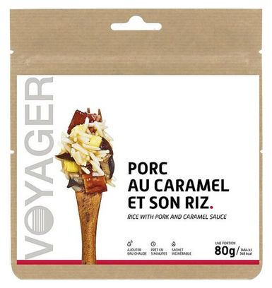 Lyophilis Voyager Riso con salsa di maiale e caramello 80g