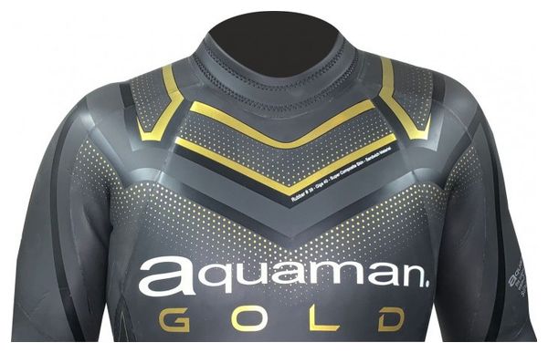 Traje de neopreno Aquaman Cell Gold para hombre