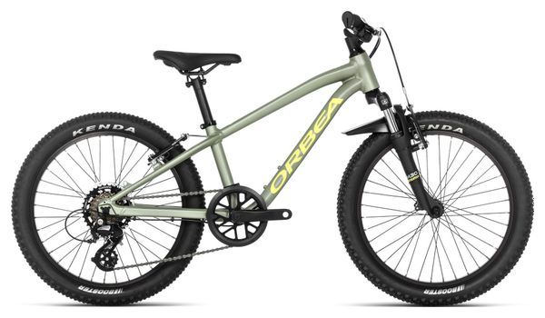 VTT Semi-Rigide Enfant Orbea MX 20 XC Shimano Tourney/Altus 7V 20'' Vert Metallic Artichoke 2024 4 - 7 Ans