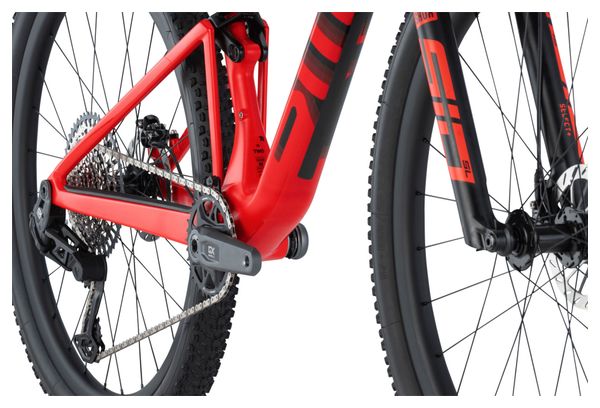 BMC Fourstroke 01 Twee Volledig geveerde MTB Sram GX Eagle AXS 12S 29'' Rood Koolstof Zwart 2024