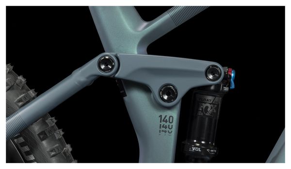 Producto Reacondicionado - Todo-Suspensión MTB Eléctrica Cube Stereo Hybrid 140 HPC ABS 750 Shimano Deore/XT 12V 750 Wh 29'' Gris Azul Smaragd 2023