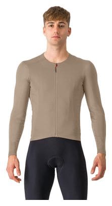 Maillot Manches Longues Castelli Fly Beige