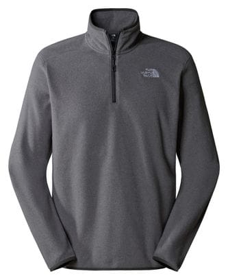 The North Face 100 Glacier 1/4 Zip Polare Grigio