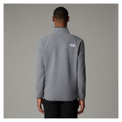 The North Face 100 Glacier 1/4 Zip Polare Grigio