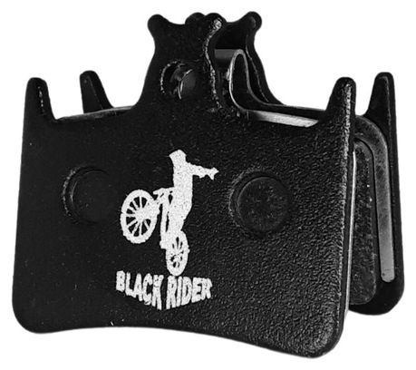 Paires de Plaquettes BLACK RIDER pour HOPE RX4 Semi-Métallique "Agressif"