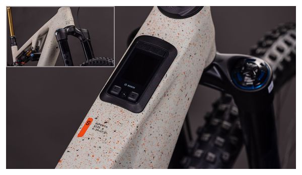Cube AMS Hybrid 177 C:62 Super TM 600X MTB elettrica a sospensione completa, Sram 12 velocità, 600 Wh, Bosch 100 Nm, 29''/27,5'', color Reed Beige Grit 2026