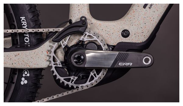 Cube AMS Hybrid 177 C:62 Super TM 600X MTB elettrica a sospensione completa, Sram 12 velocità, 600 Wh, Bosch 100 Nm, 29''/27,5'', color Reed Beige Grit 2026