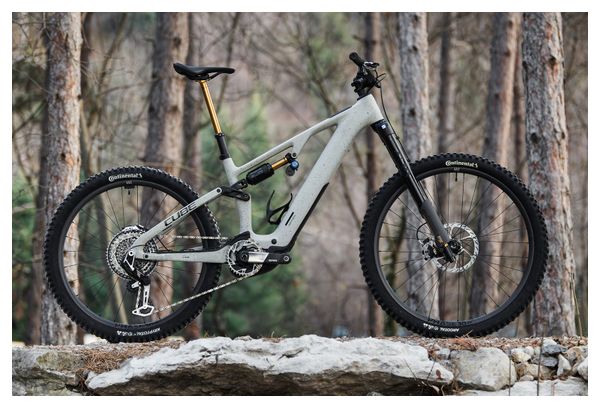 Cube AMS Hybrid 177 C:62 Super TM 600X MTB elettrica a sospensione completa, Sram 12 velocità, 600 Wh, Bosch 100 Nm, 29''/27,5'', color Reed Beige Grit 2026