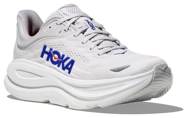 Chaussures Running Hoka Bondi 9 Gris/Bleu Homme