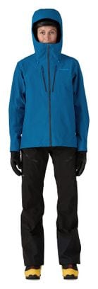 Giacca impermeabile blu Patagonia Triolet Donna