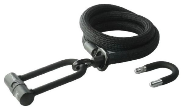 TEXLOCK Antivol tissé kevlar UX L Noir - Texlock