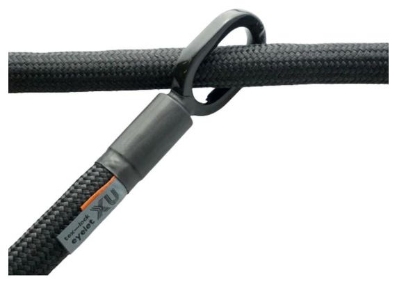 TEXLOCK Antivol tissé kevlar UX L Noir - Texlock
