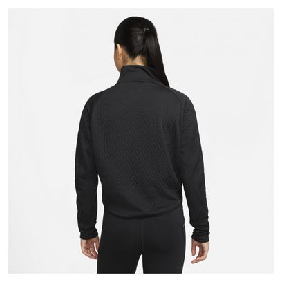 Nike Therma-Fit Run Division Long Sleeve Top Womens Black