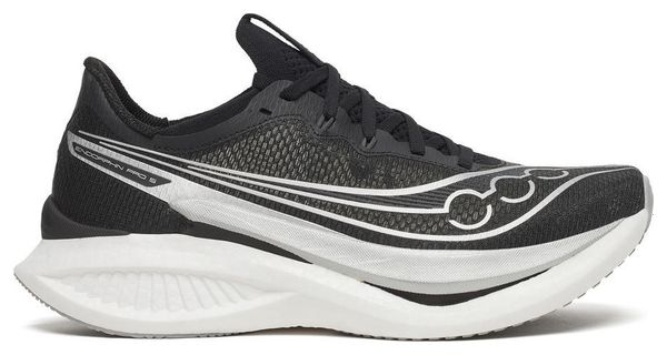 Saucony Endorphin Pro 5 Laufschuhe Schwarz/Silber für Herren