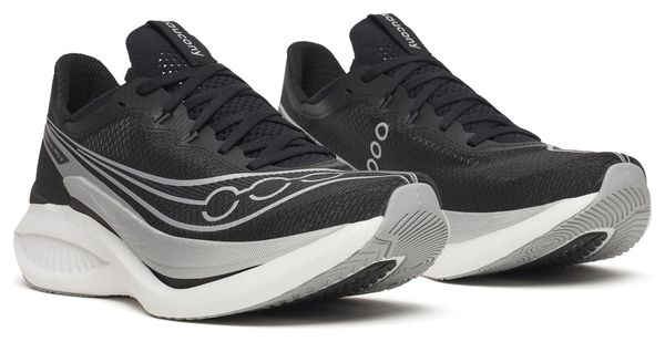Saucony Endorphin Pro 5 Laufschuhe Schwarz/Silber für Herren