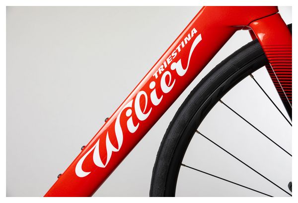 Vélo de Route Wilier Triestina Cento10 SL Shimano Ultegra 11V 700 mm Rouge Noir 2022