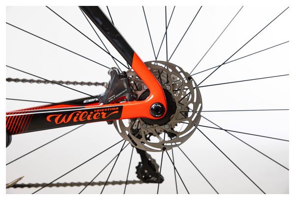 Vélo de Route Wilier Triestina Cento10 SL Shimano Ultegra 11V 700 mm Rouge Noir 2022