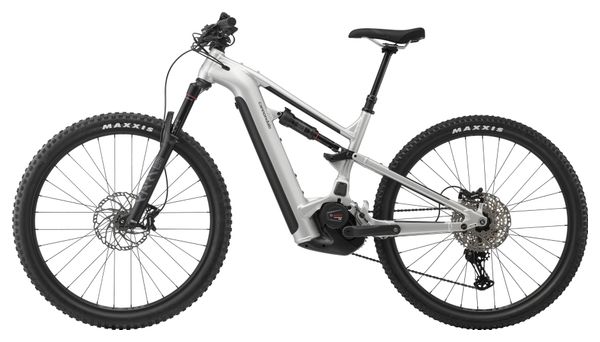 Cannondale Moterra Neo 3 Full-Suspension Electric Mountain Bike, 12V, 750 Wh, Bosch 100 Nm, 29-inch, Mercury Gray - Display Model