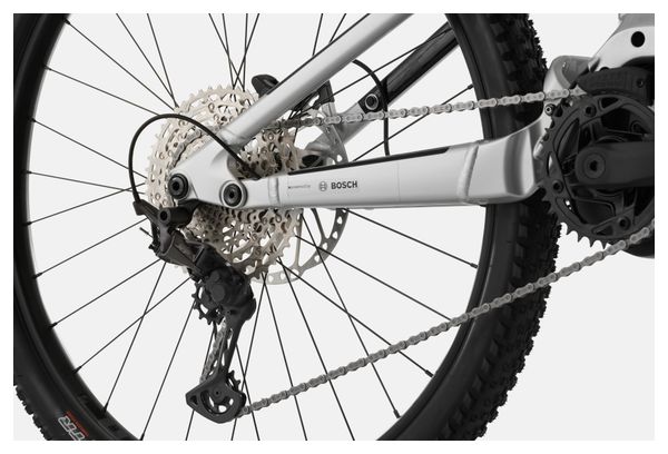 Cannondale Moterra Neo 3 Full-Suspension Electric Mountain Bike, 12V, 750 Wh, Bosch 100 Nm, 29-inch, Mercury Gray - Display Model