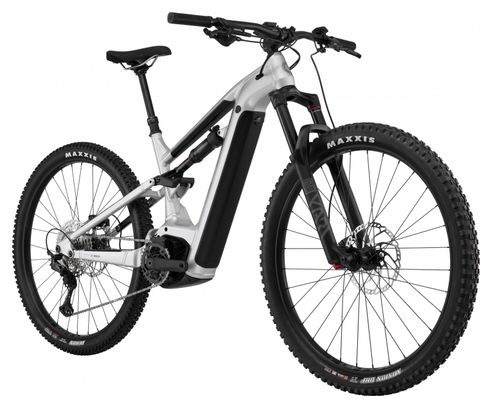 Cannondale Moterra Neo 3 Full-Suspension Electric Mountain Bike, 12V, 750 Wh, Bosch 100 Nm, 29-inch, Mercury Gray - Display Model