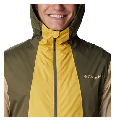 Veste Imperméable Columbia Inner Limits II Jaune Homme