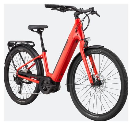 Cannondale Adventure NEO 3.1 EQ Low Step Microshift 9V 400 Wh 27,5'' Rood