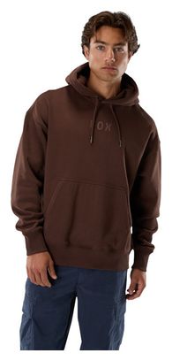 Felpa Fox Fox Head Heavyweight Coffee Marrone da uomo