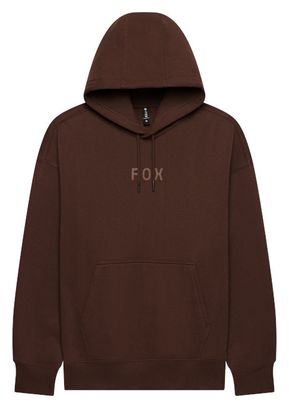 Felpa Fox Fox Head Heavyweight Coffee Marrone da uomo