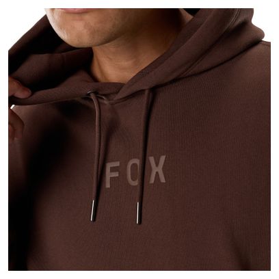 Felpa Fox Fox Head Heavyweight Coffee Marrone da uomo