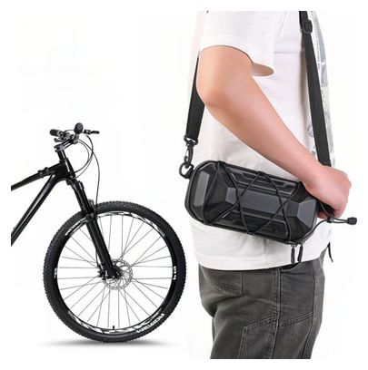Sacoche de guidon WILD MAN vélo 2 L noire