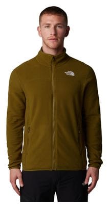 The North Face 100 Glacier Full Zip Polare Verde