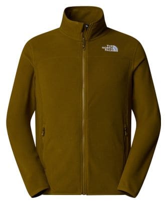 The North Face 100 Glacier Full Zip Fleec Green