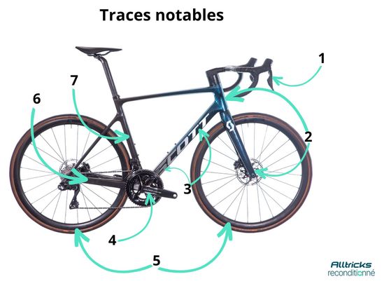 Produit Reconditionné - Vélo de Route Scott Addict RC Pro Shimano Dura-Ace di2 12V Bleu/Noir Brillant 2022