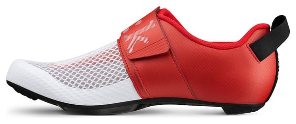 Produit Reconditionné - Chaussures de Triathlon Fizik Hydra Blanc/Rouge