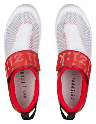 Produit Reconditionné - Chaussures de Triathlon Fizik Hydra Blanc/Rouge