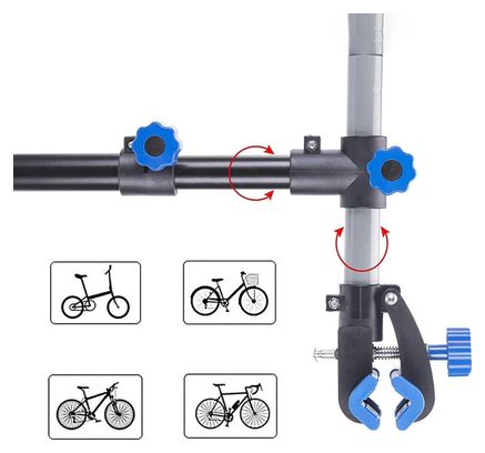 Support D'atelier of table with molettes for bikes ROCKBROS