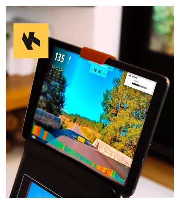 Vélo semi allongé - CARDIO MASTER connecté