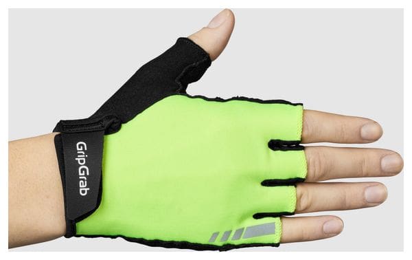 Gants courts d'été GripGrab W's RIDE Padded Jaune Femme